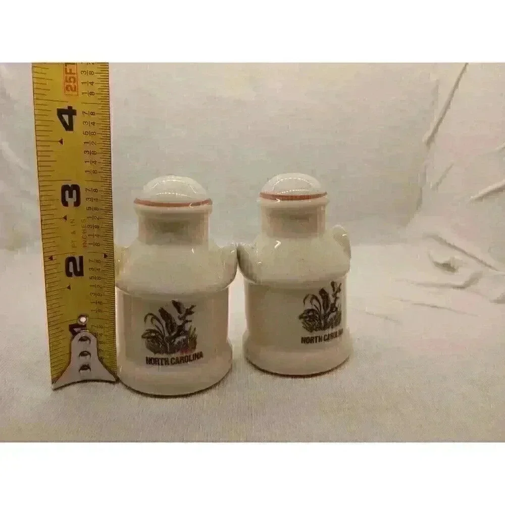 Souvenir Vtg North Carolina Salt And Pepper Shakers Collectable Home Decor